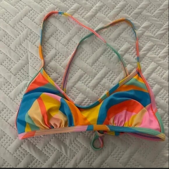 Wild Fable Mixed Colors Bathing Suit Top - Picture 1 of 3